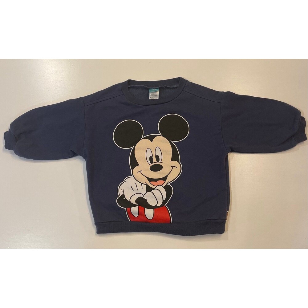 Mickey Mouse Friends Forever Sweatshirt 18M Navy Blue Disney